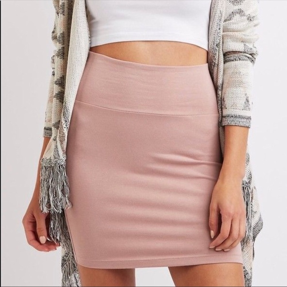 Charlotte Russe Bodycon Mini Skirt (M)